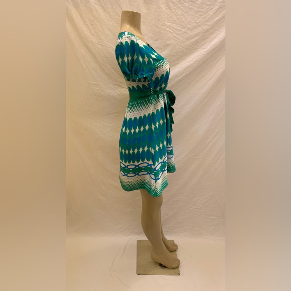 Zara Basic Size Large Short Sleeve Multicolored O… - image 4